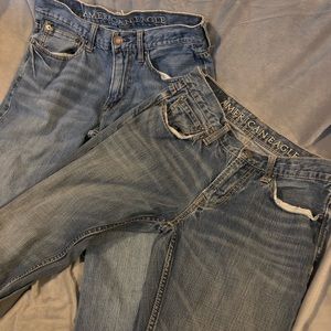 2 American Eagle 🦅 Jeans 29/32 size 12 Short